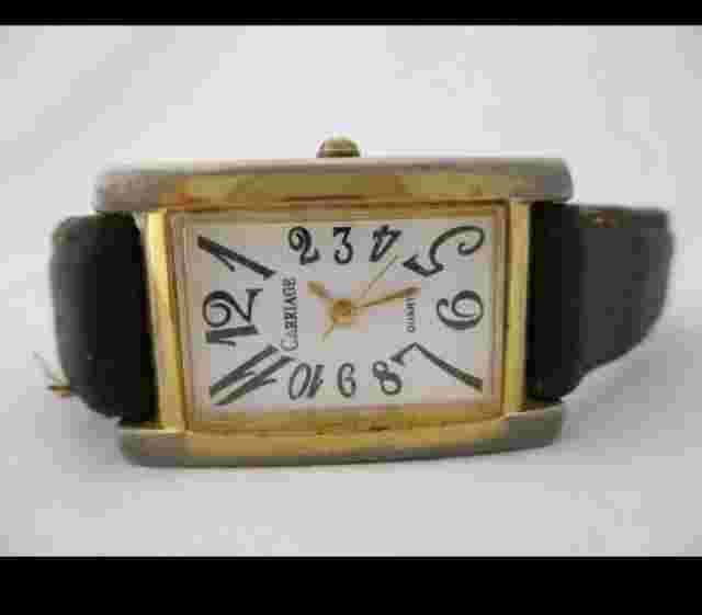 Carriage Women's Brown Buckle Band Analog Watch