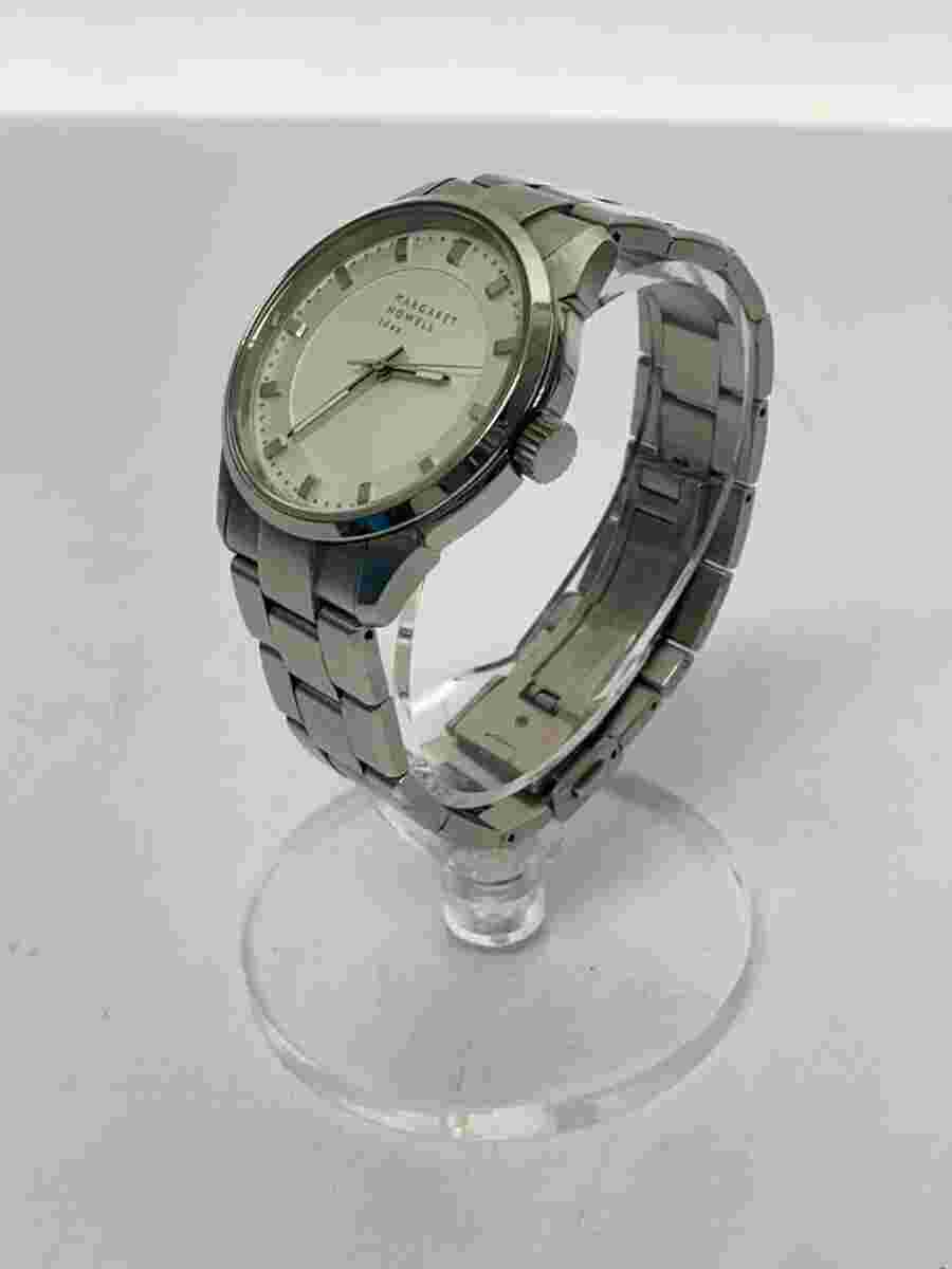 MARGARET HOWELL Quartz Analog Watch White Stainless Near Mint JAPAN