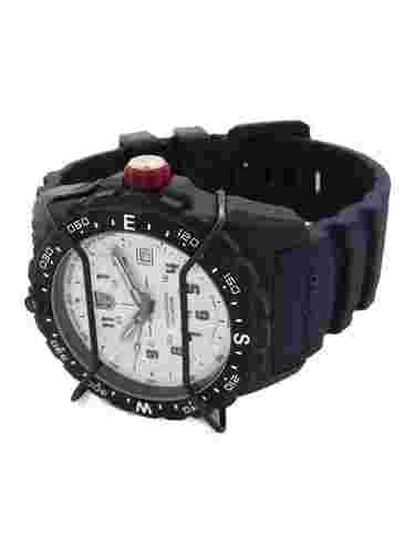 Luminox Bear Grylls Survival Mountain Blue Rubber Strap Men Watch LM3737