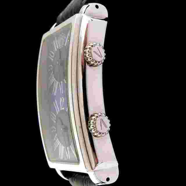 RARE GIANNI VERSACE LIMITED EDITION COLLECTORS DUAL TIME UNISEX WATCH #0296