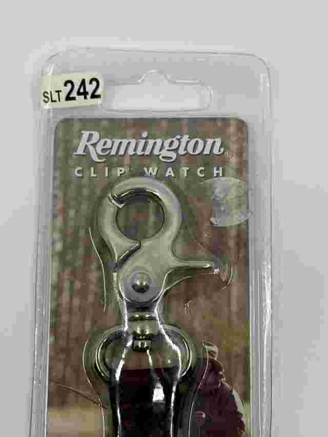 Vintage Remington Stainless Steel Clip-on Quartz Watch #1 Dad Old New Stock