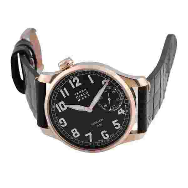 TERRA CIELO MARE World Limited 20 TC7044AU5NPA Black Dial New Watch Men's