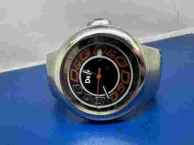 DOLCE GABBANA MENS WATCH 42MM RARE NUMERAL DIAL
