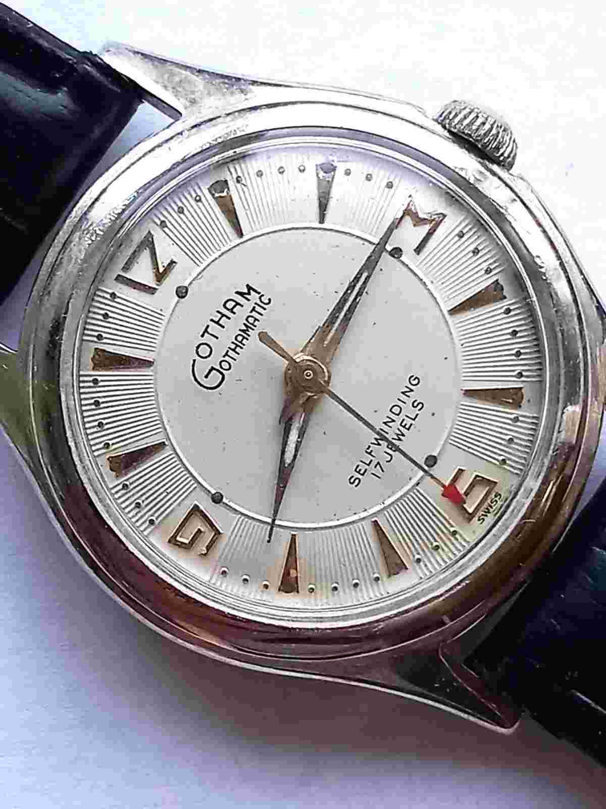GOTHAM Gothamatic Automatic Winding Watch BY ALSTATER WATCH CORP.