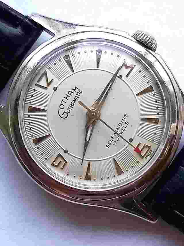 GOTHAM Gothamatic Automatic Winding Watch BY ALSTATER WATCH CORP.