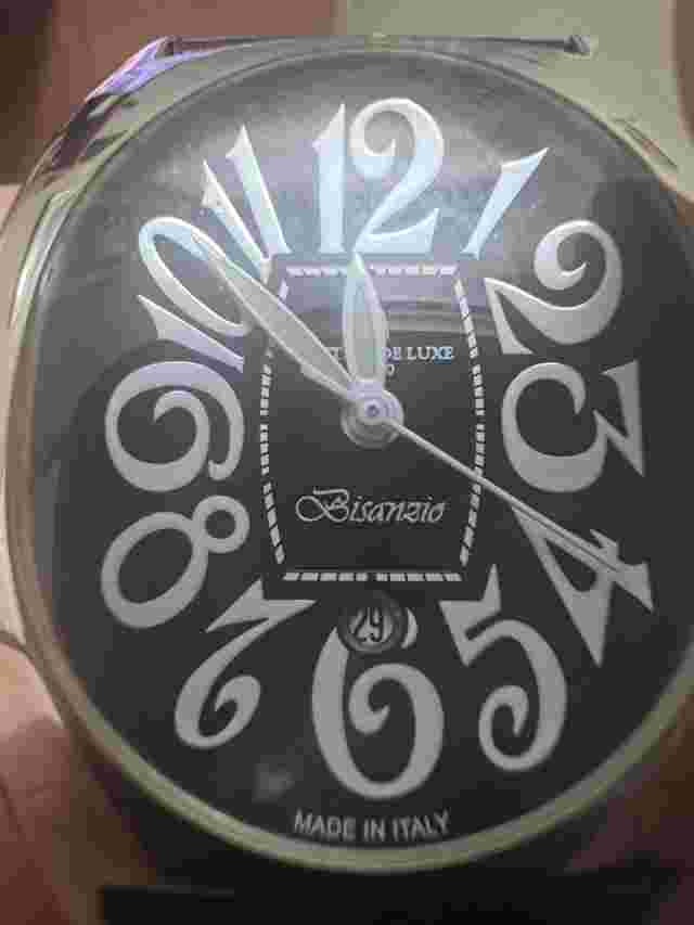 Montres De Luxe - Women's B13-AC-QZ-BIA-A Bisanzio Luminous White Leather Watch