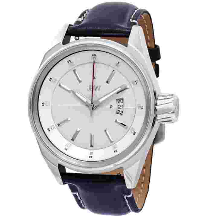 JBW J6287 Mens Rook Navy Leather Watch 3162