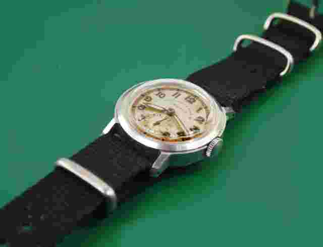 Vintage 1940's ABERCROMBIE & FITCH  "Shipmate" Military US Navy WWII Men's Watch
