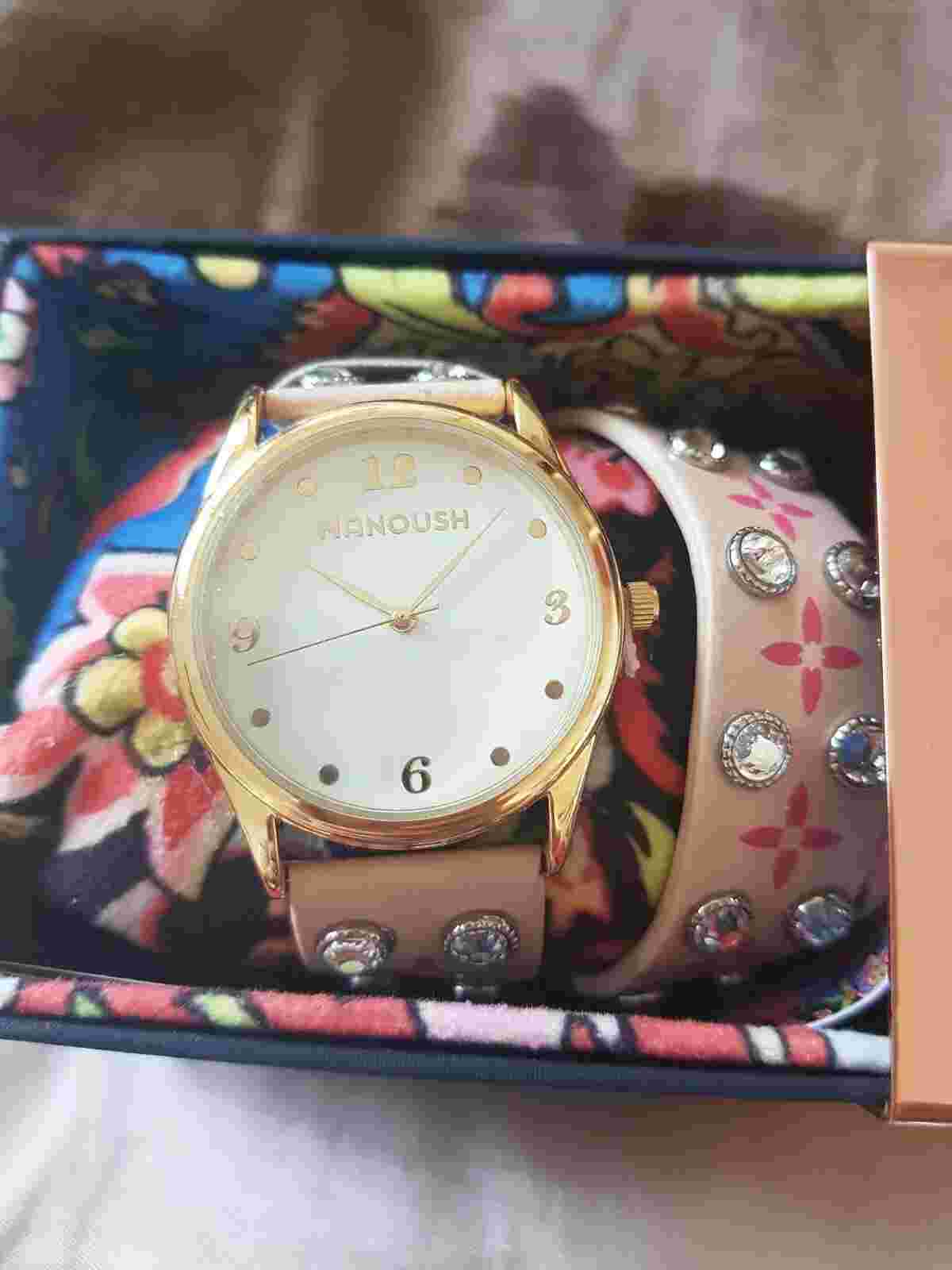 MANOUSH French Designer Women’s Bracelet Watch by La Maison Manoush