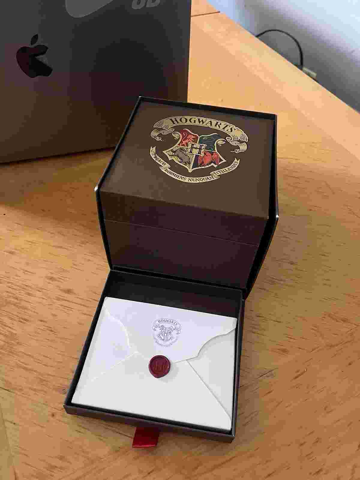 Fossil X Harry Potter Limited Edition Hogwarts Men's Automatic Watch Gold LE117