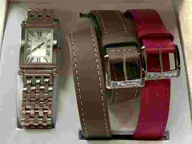 Watch Michel Herbelin COF.17048/B01SL Model Antarès Rectangular Ladies Quartz