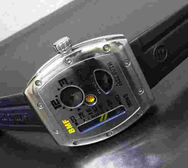 AZIMUTH BMF GAUGE MECHA AUTOMATIC MEN'S WATCH AUTHENTIC VERY RARE FROM JAPAN