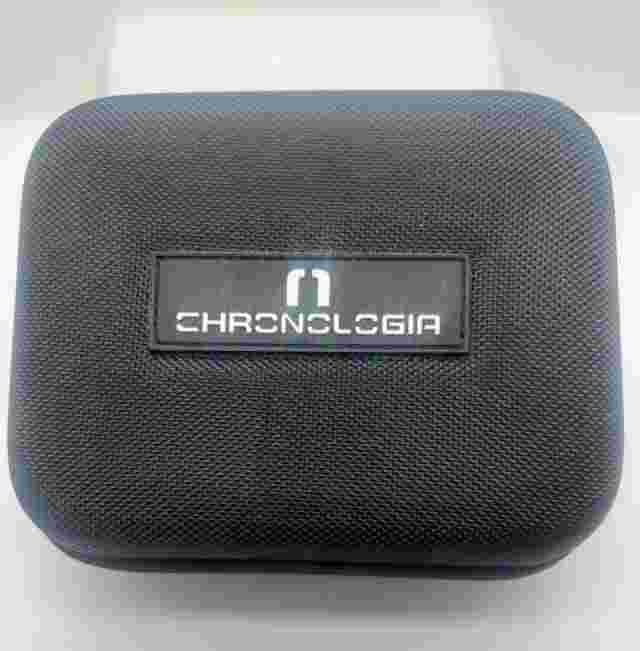 New in Case Chronologia AUTUMN TRAILER SILICONE Men's Wrist Watch