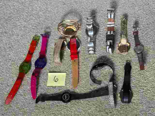 Vintage Lausanne Bangle Bracelet Wrist Watch Women Lanco WR100ft Nightmare Befor