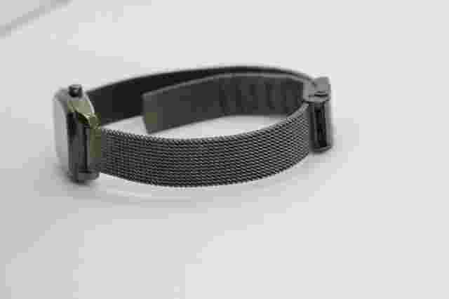 Womens Grenen m-27xsuuc Gunmetal Mesh Bracelet Watch New Battery