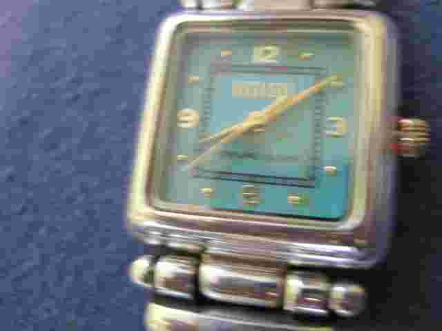 #96 ECCLISSI ladys sterling silver quartz   64 gram watch bracelet