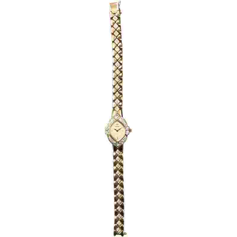 CREDOR watch GHTE630 K18 YG #982