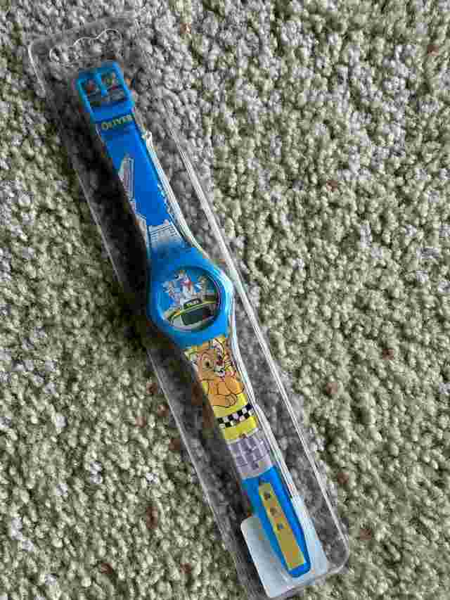 Vintage 90s "Oliver And Company" Walt Disney Kids Watch New Sealed