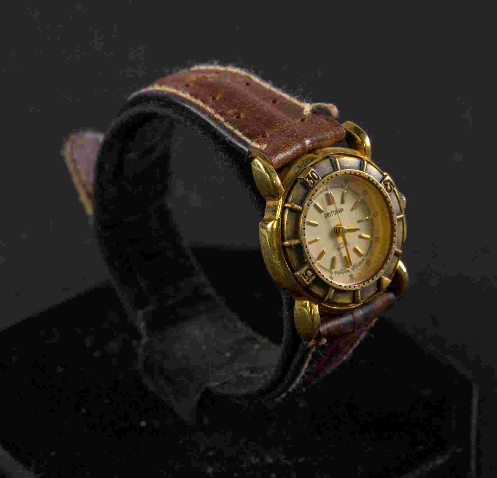 BRITTANIA V-198 BL882 GENTS QUARTZ WATCH