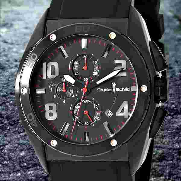 Studer Schild Bell Chronograph Mens Watch / MSRP $2,029.00
