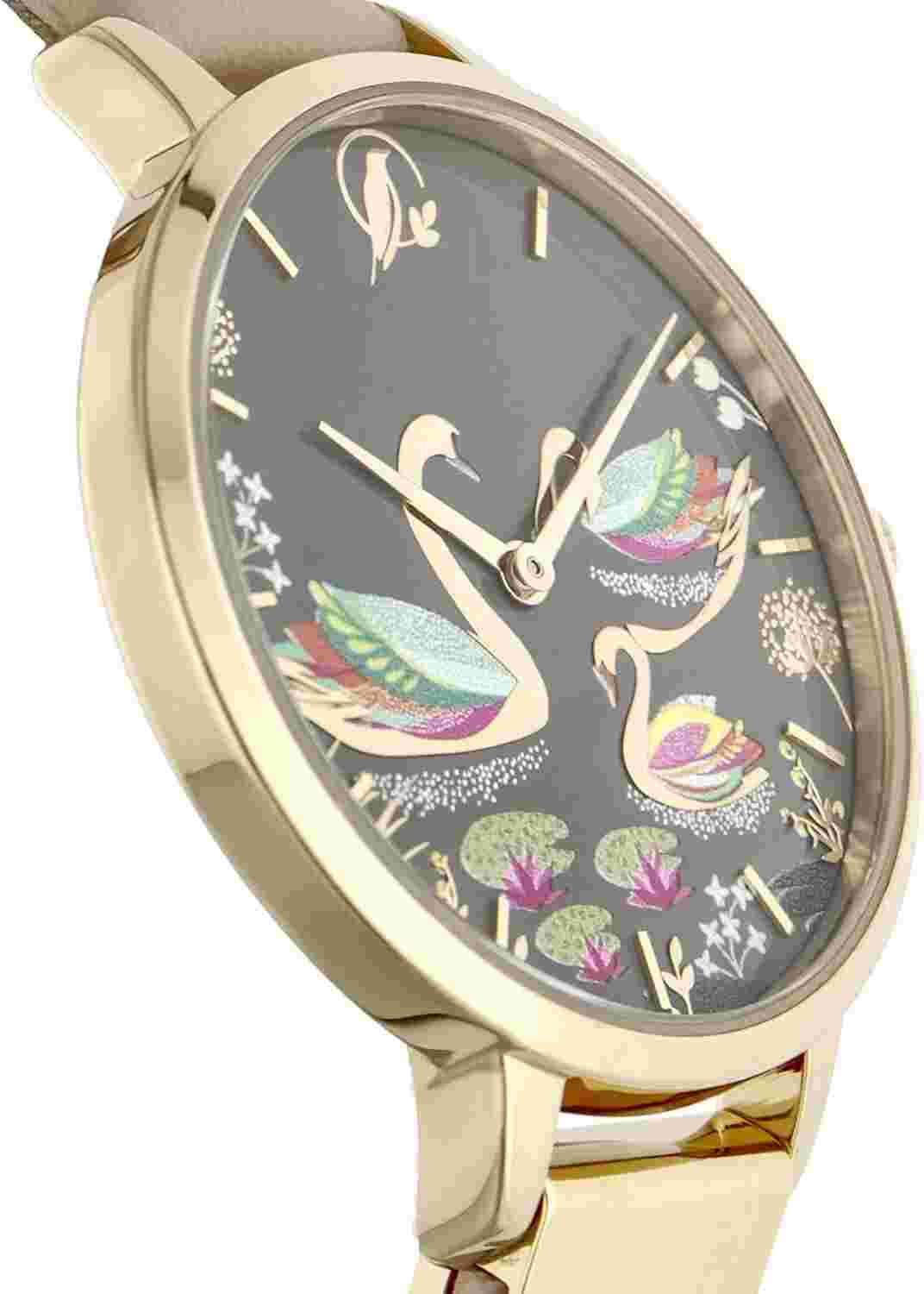 [Sara Miller] SWAN COLLECTION SA2124 Watch, Women's, Beige