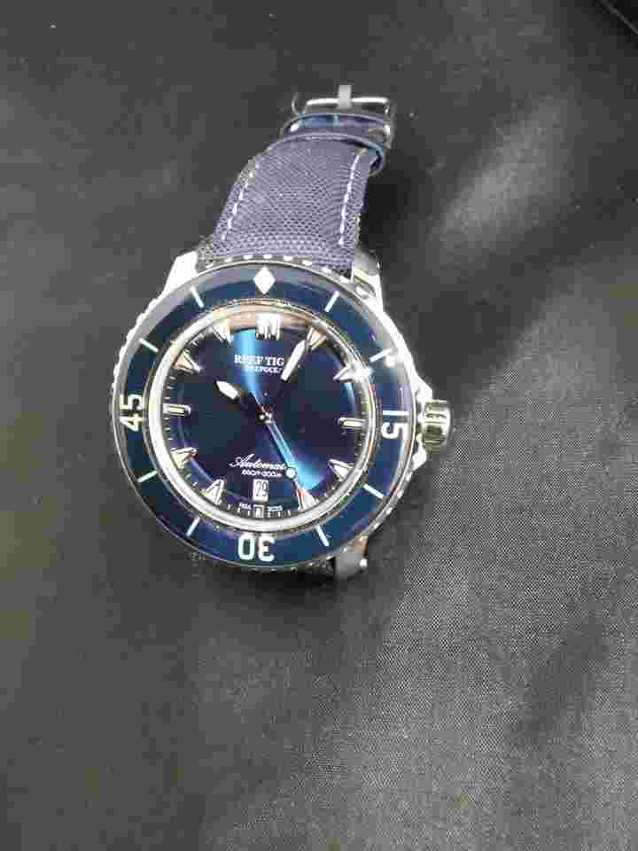 Reef Tiger RGA3035 Automatic Winding Watch 49mm Case, Used