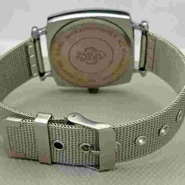 VINTAGE HENRI SANDOZ & FILS SWISS HAND-WINDING MENS RED COLOR DIAL WATCH a116-U