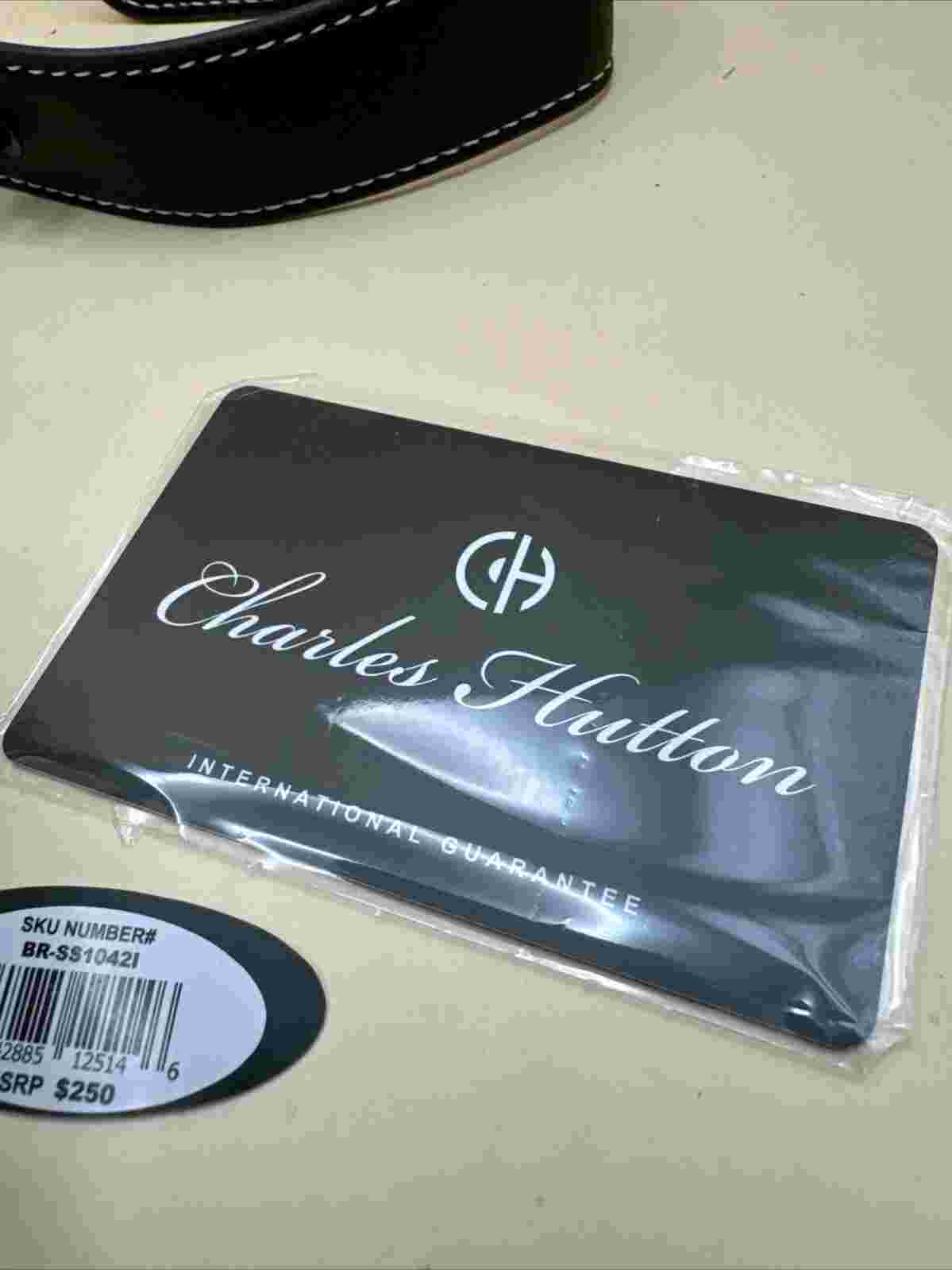 Charles Hutton Crewe Beige White Silver Accents Multifunction Quartz SS