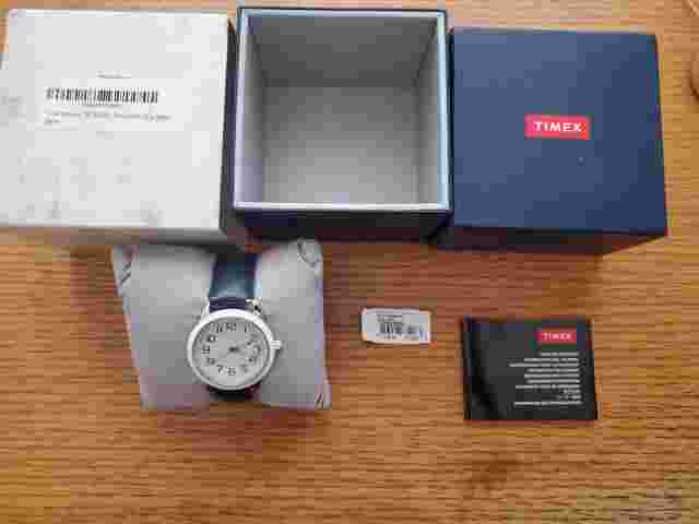 Timex Women's Easy Reader TW2R62600 Gold Leather Quartz Fashion Watch