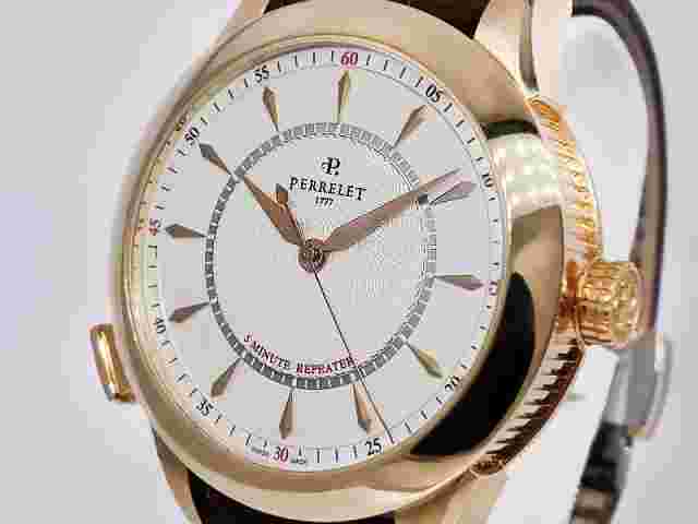 Beautiful Perrelet Five-Minute Repeater 18k Rose Gold  Ltd  50pc 42mm LNIB
