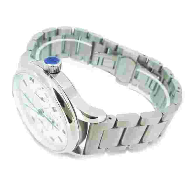 43mm Parnis Miyota9100 Automatic Sapphire Crystal Men Watch Stainless Steel Band