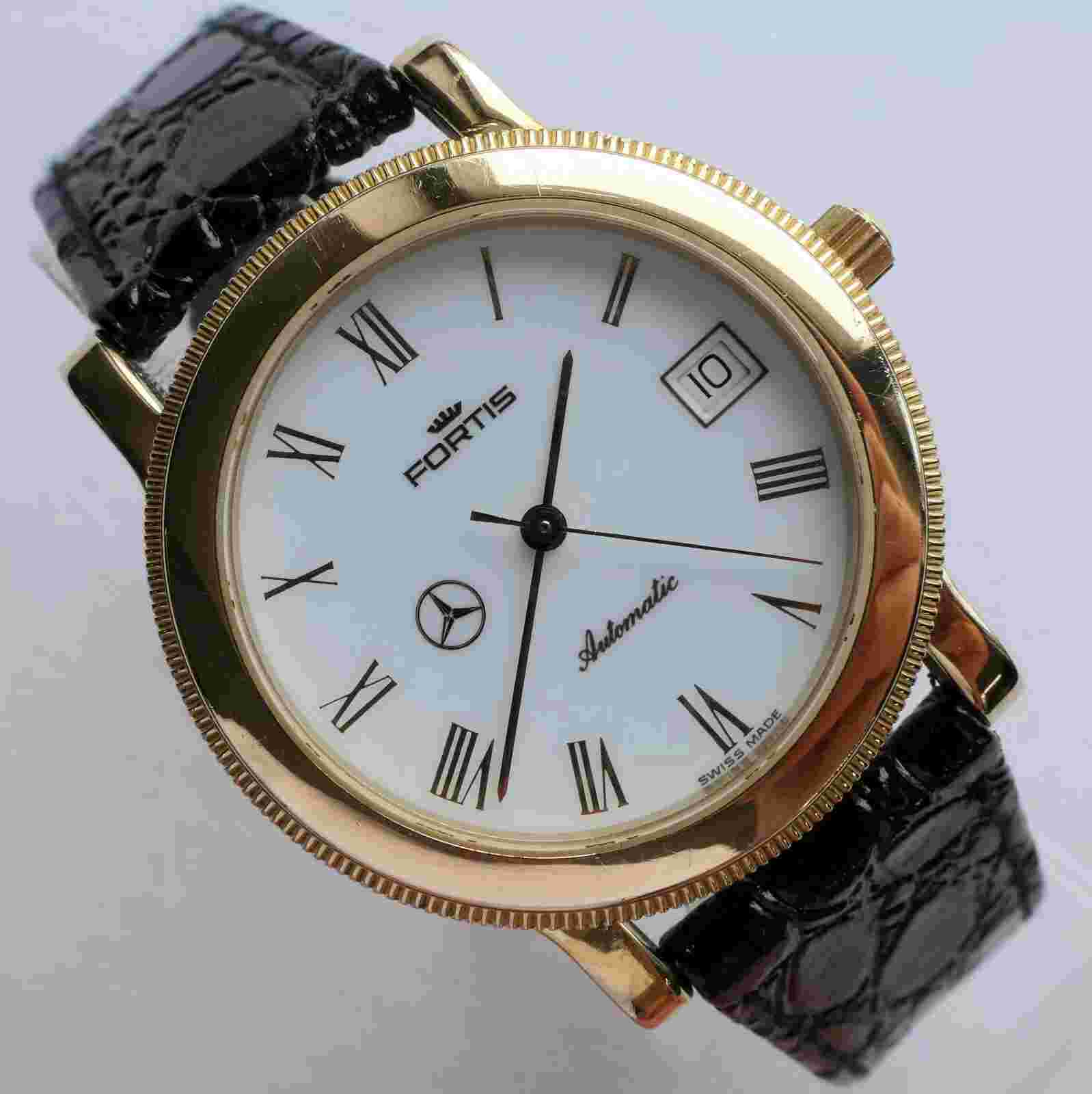 Mercedes Benz Fortis Classic Car Accessory Swiss Made Luxury Automatic Watch