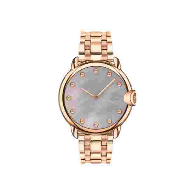 Coach New York Arden Rose Gold Stainless Steel Strap Women Watch 14503988