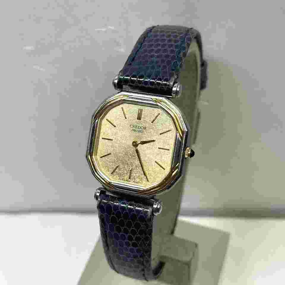 Seiko Credor 14K Gold 8420-5190 Quartz Watch - Battery Replaced 2025