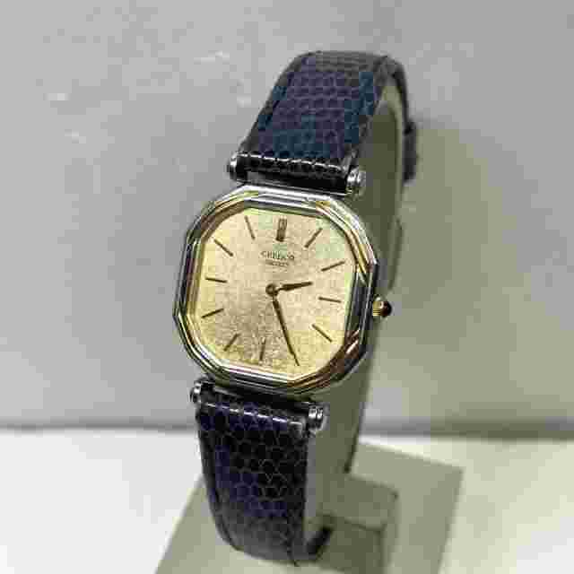 Seiko Credor 14K Gold 8420-5190 Quartz Watch - Battery Replaced 2025