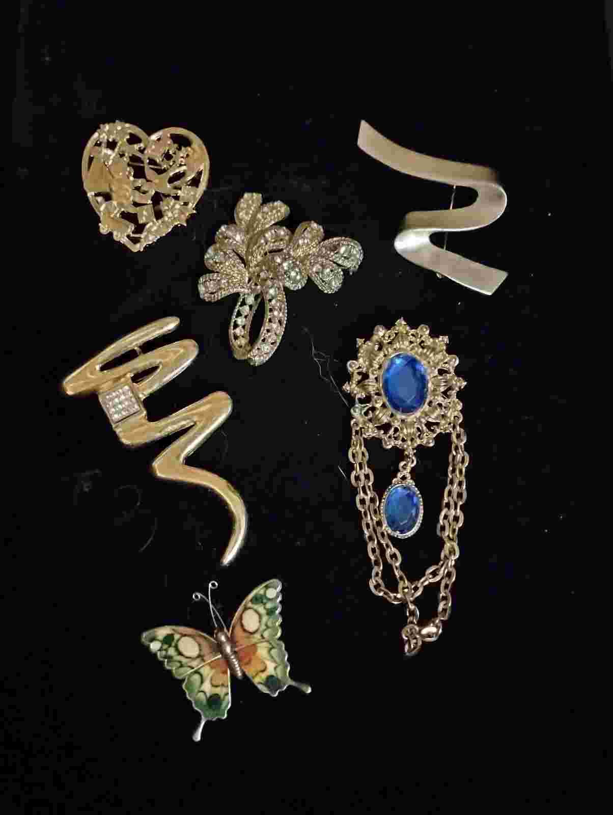 Lot Of 6 Large Vintage