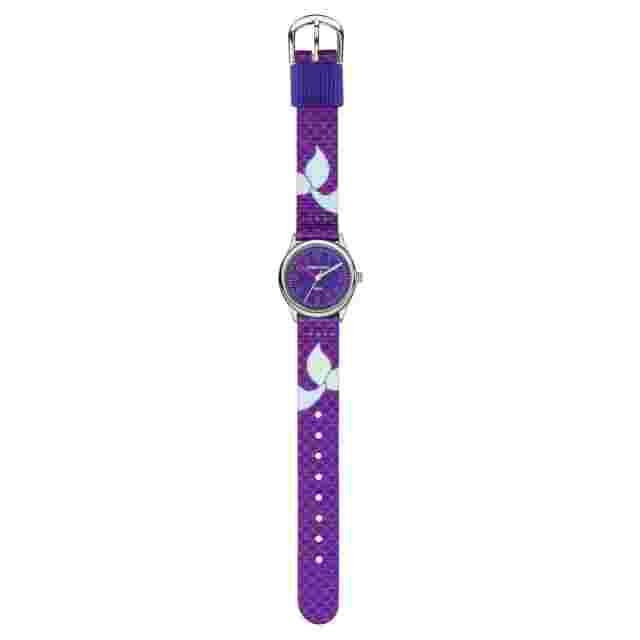 Jacques Farel Children's Watch Analog Quartz Girls Textile Strap HCC 3144 Fin