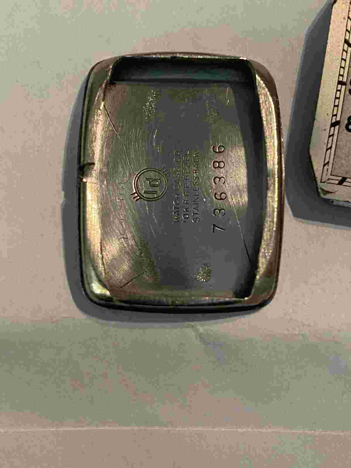 Vintage pierce 10k rgp 17 jewels (selling As Is)