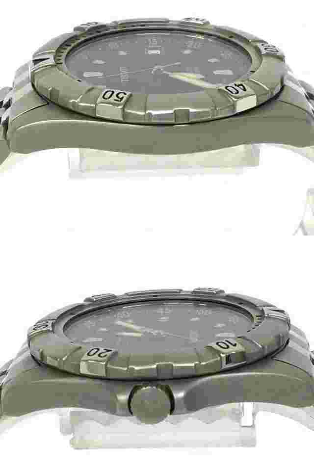 TISSOT P363/463 PR100 Diver Quartz Automatic Used Watch Water Resistant 10ATM