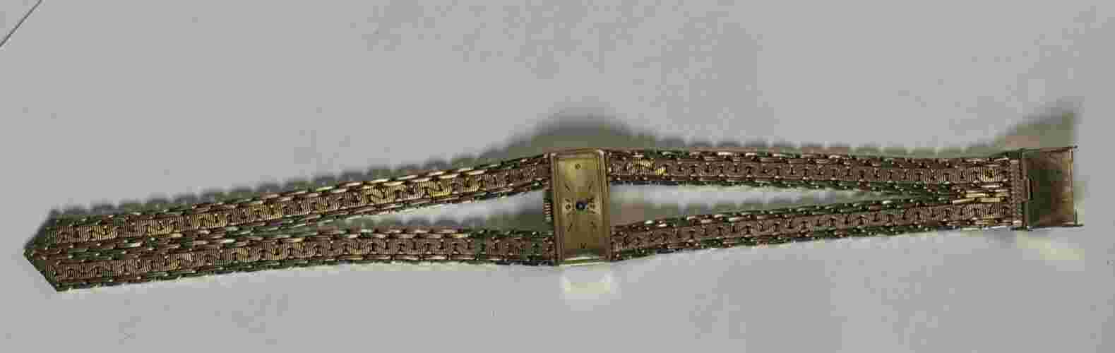 Vintage Nastrix 1/20 10kt G.F. Womens Wrist Watch - Working