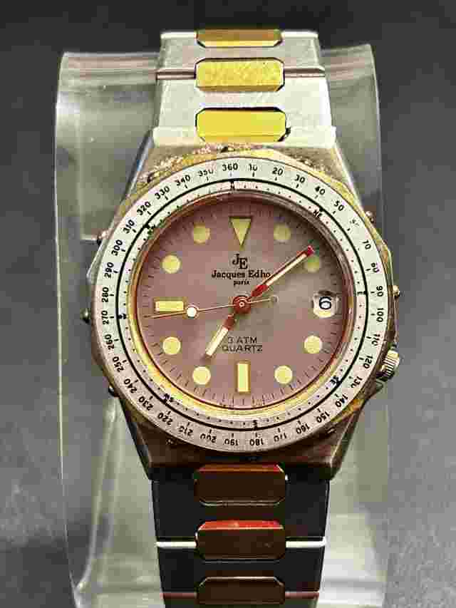 Jacques Edho Paris Men's Watch World Timer Quartz 3 ATM SWISS