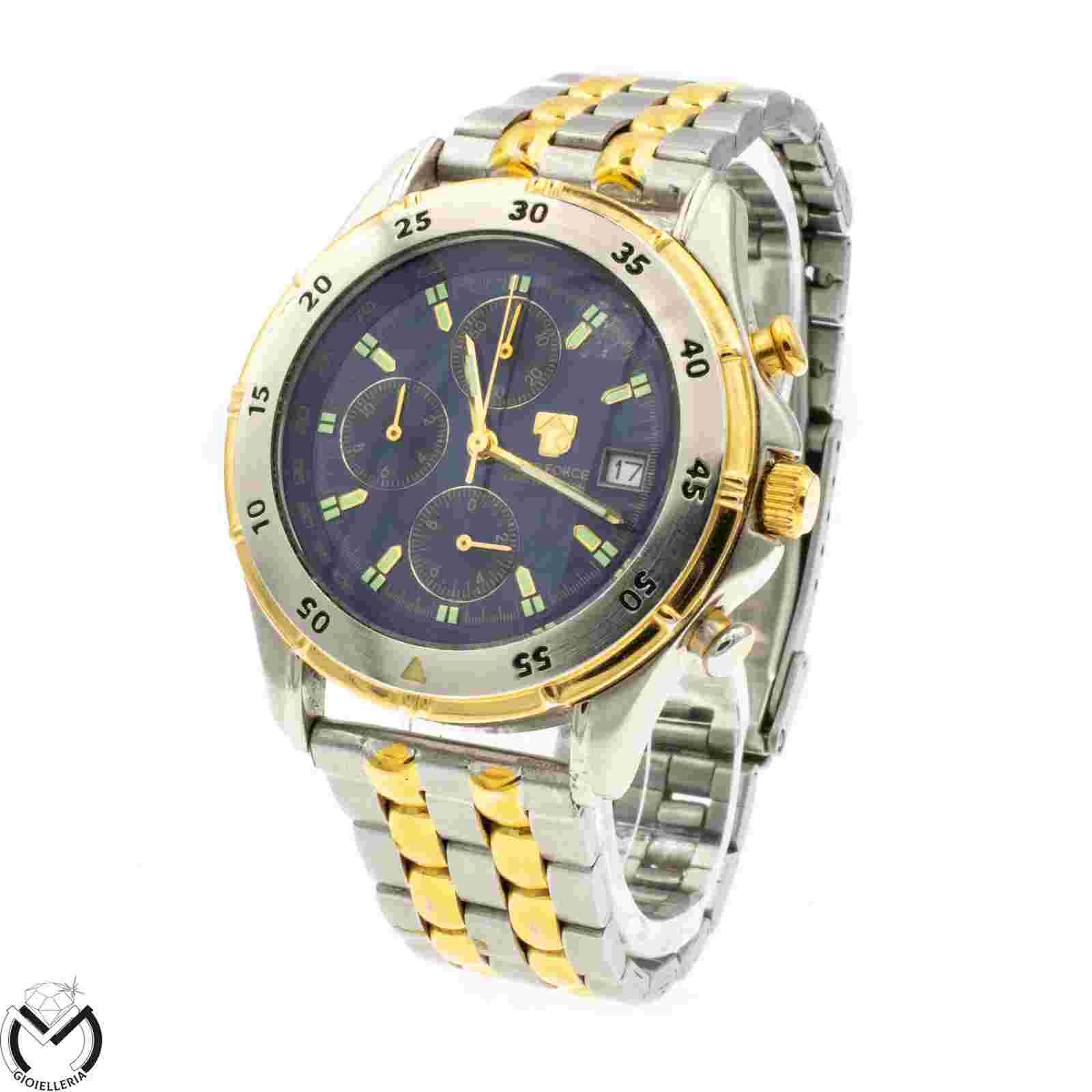 Watch Chronograph Time Force Chronograph Steel Quartz Man Woman 132vv21