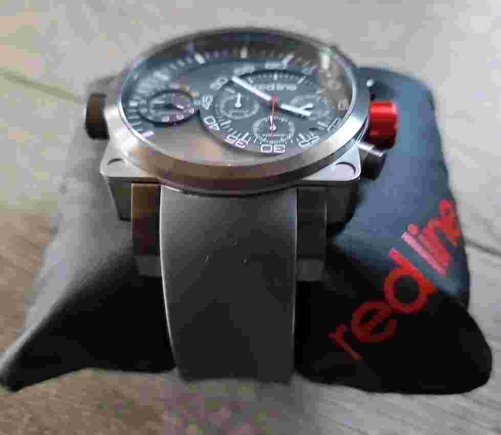 red line mens watch