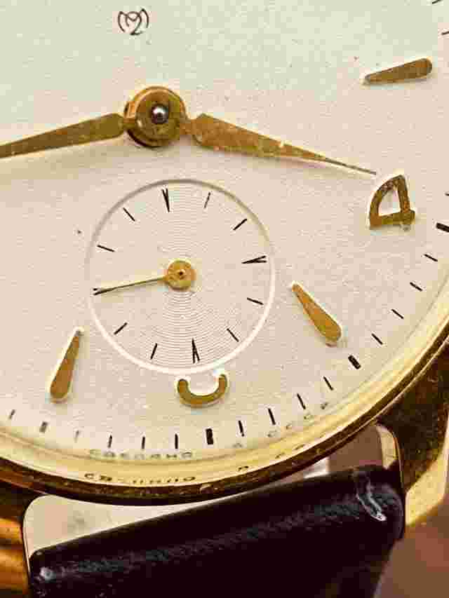 Wristwatch POBEDA Kirovskie Watch 50s Soviet Vintage Mechanical Mens USSR #7109