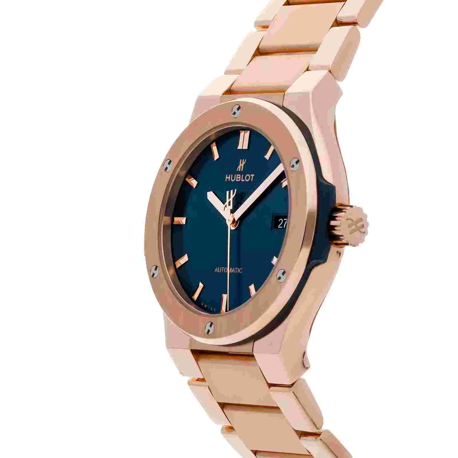 Hublot Classic Fusion Blue Men's Watch - 548.OX.7180.OX