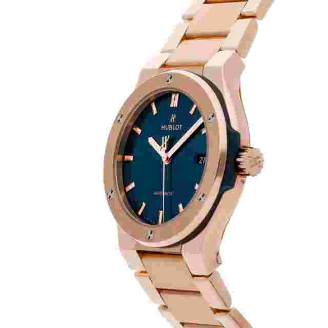 Hublot Classic Fusion Blue Men's Watch - 548.OX.7180.OX
