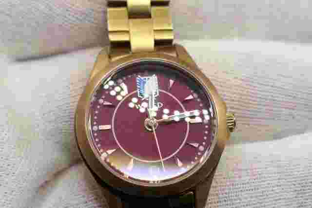 Wired Attack on Titan Mikasa collaboration watch 21 Limited to 1200 pieces