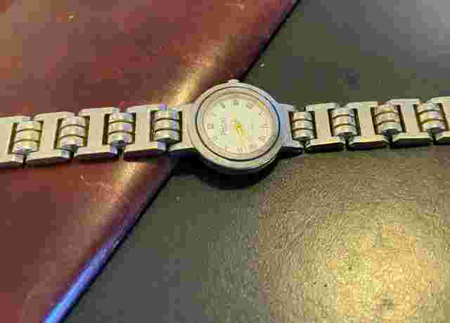 Women's Silver Tone 23mm Polini Watch with Bracelet Band
