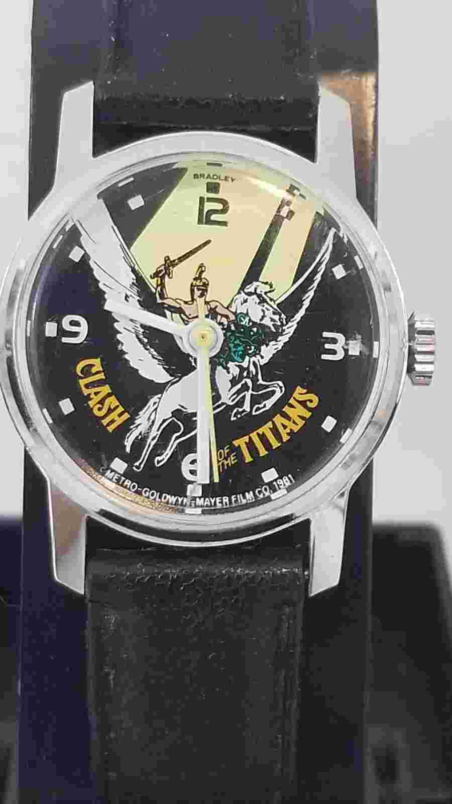 Vintage 1981 MGM Clash of the Titans Bradley Watch **Extremely Rare** (Pg45E)