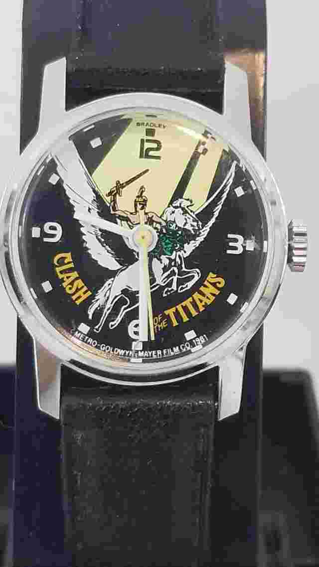 Vintage 1981 MGM Clash of the Titans Bradley Watch **Extremely Rare** (Pg45E)